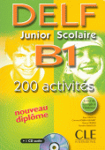 DELF Junior Scolaire B1 Livre + Corriges + Trancscription (+ Audio CD) | DELF Junior Scolaire B1: Textbook + Corrections + Transcription (+ Audio CD)