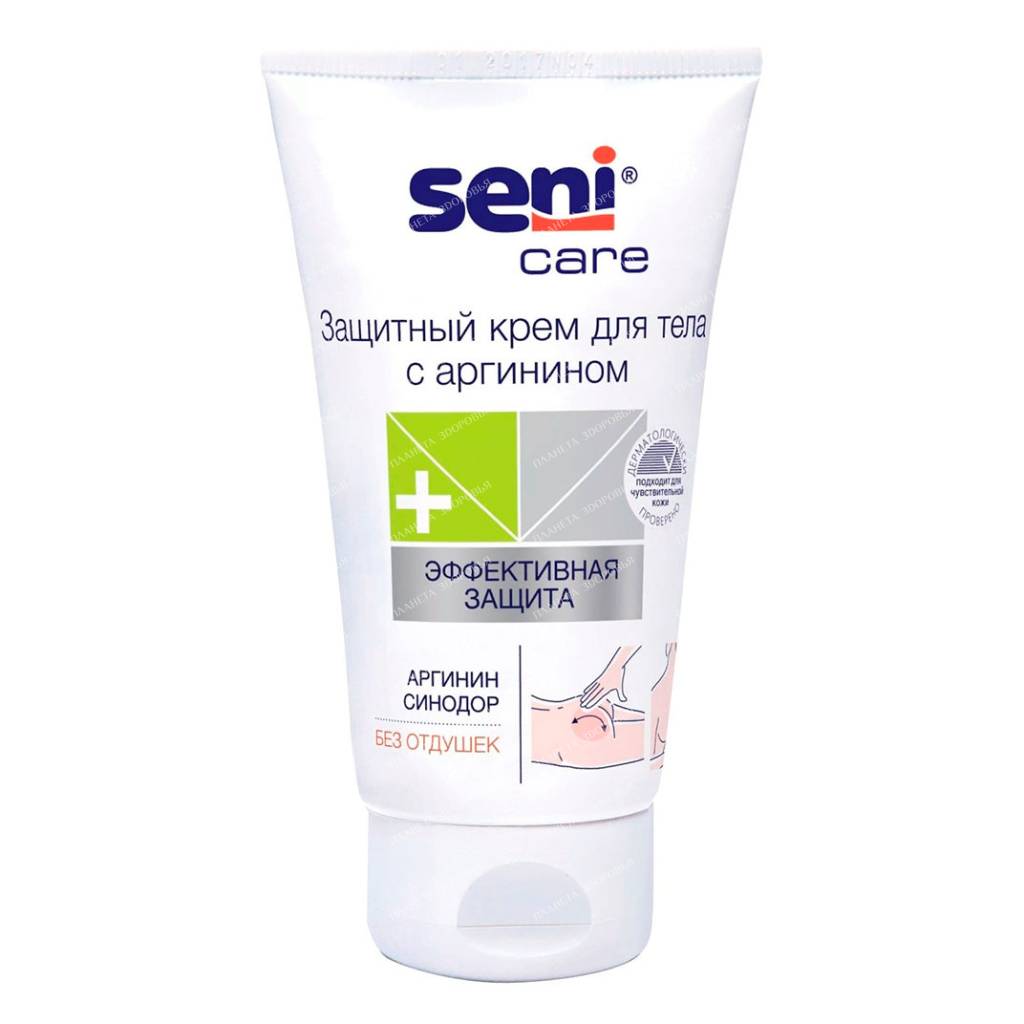 Seni Care Protective body cream with arginine 200 ml
