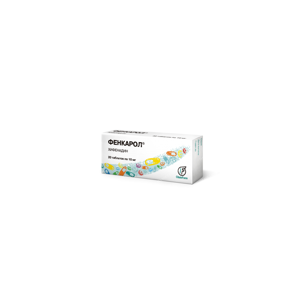 Fencarol tablets 10mg №10x2