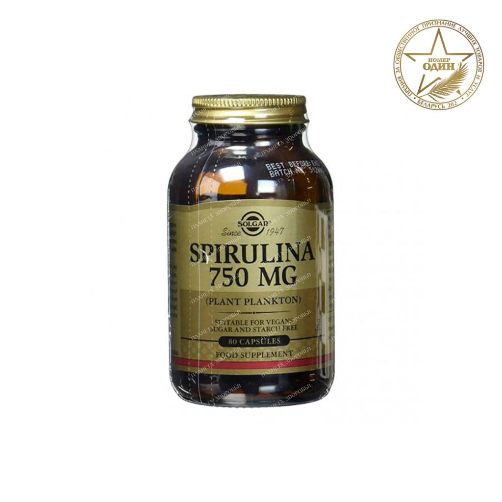Spirulina capsules №80