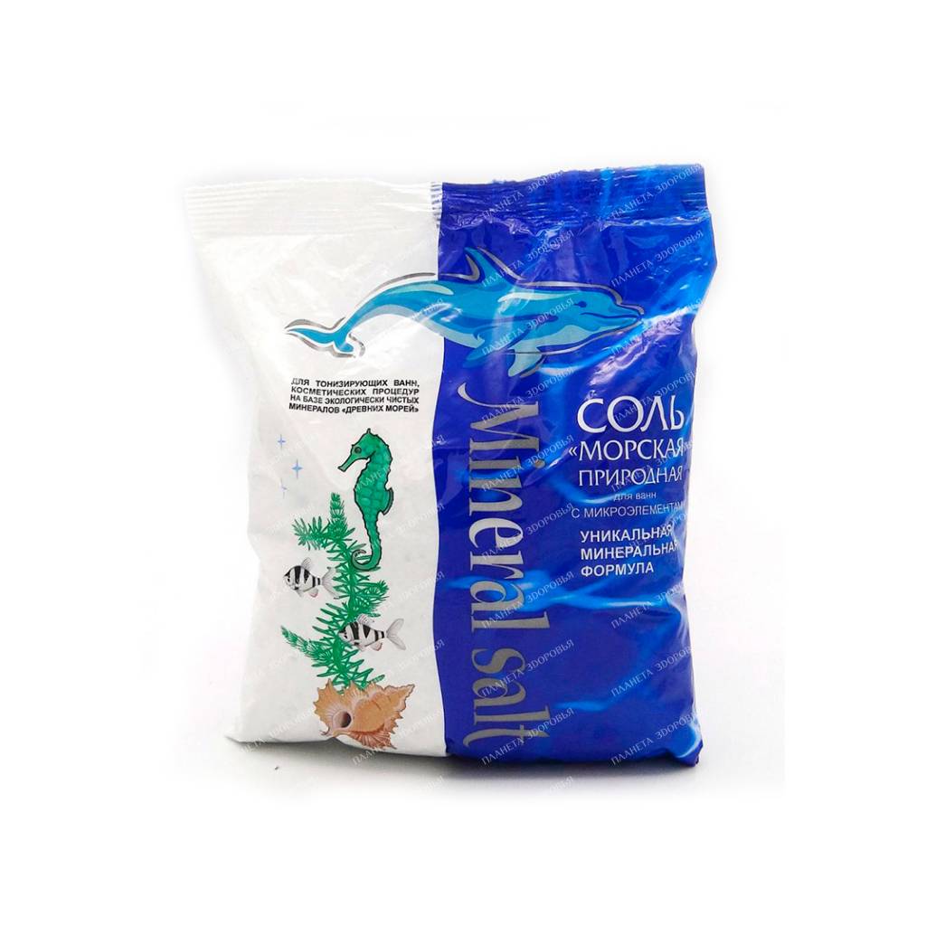 Salt "sea" natural for baths with trace elements 1 kg