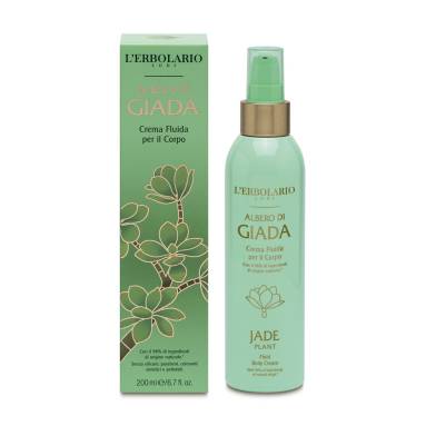 L'Erbolario Jade Tree Body Fluid Cream 200 ml