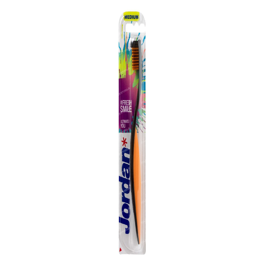 Jordan Target White Adult Toothbrush (Medium)