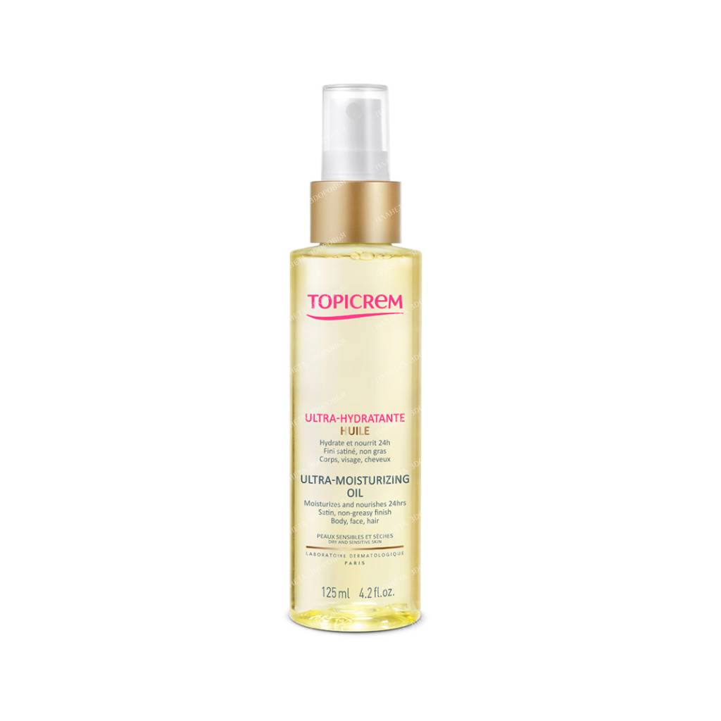 TOPICREM Ultra-moisturizing oil for body, face and hair, 125 ml