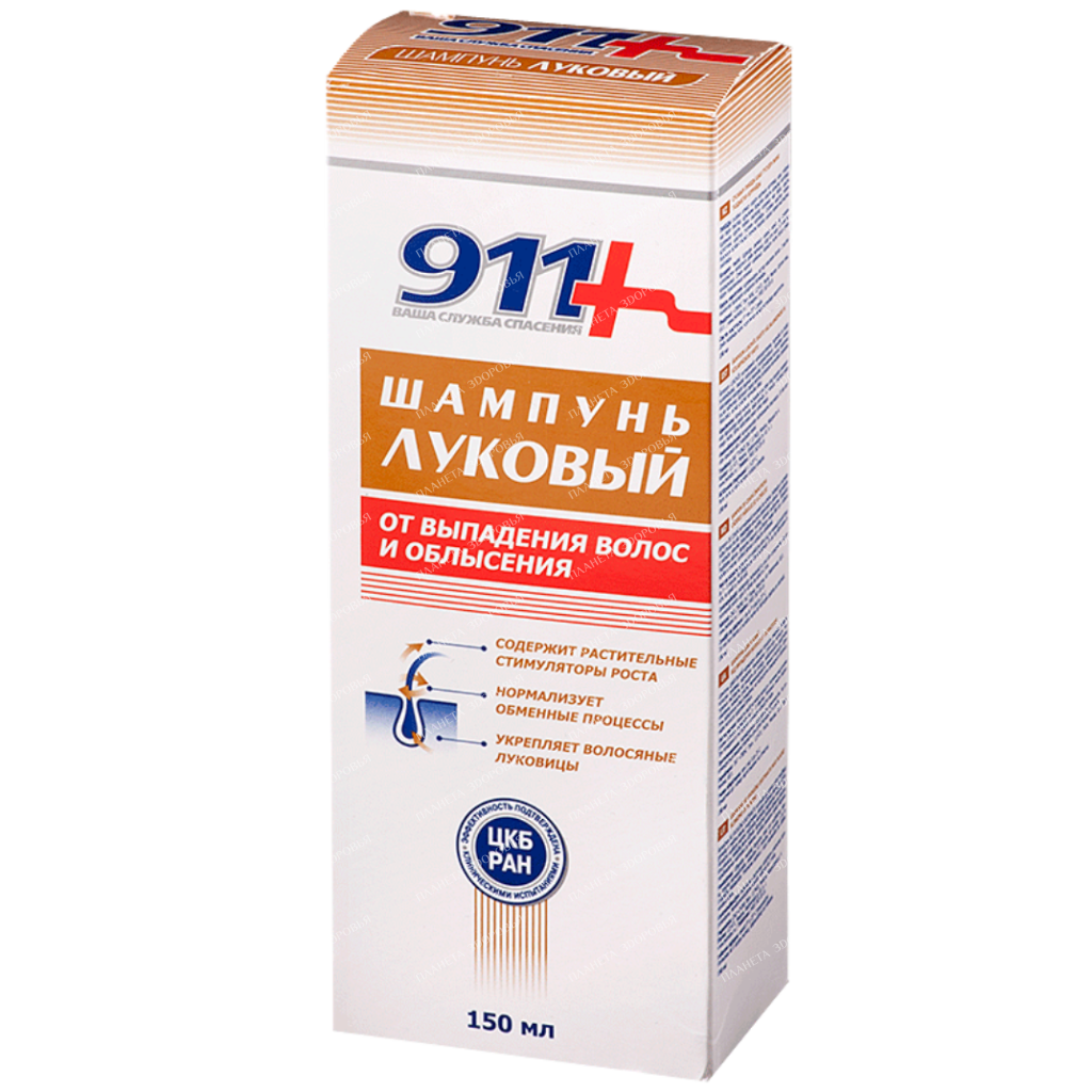 911 Your Rescue Service Shampoo "Onion" 150ml