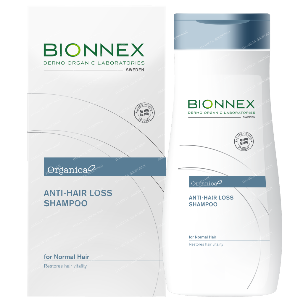 Bionnex Organica Shampoo against hair loss for normal hair, 300ml
