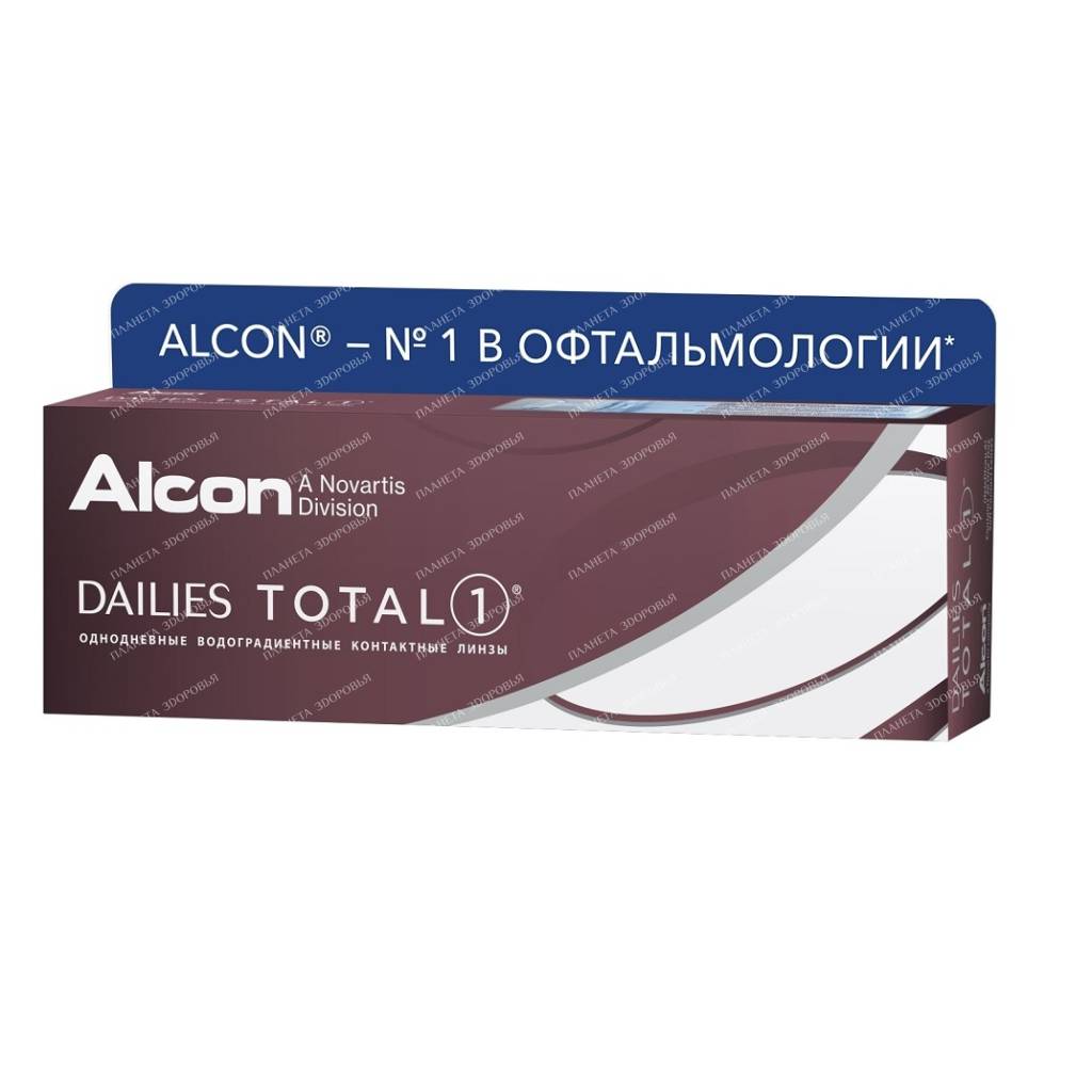 Soft contact lenses DAILIES TOTAL 1 -2,75