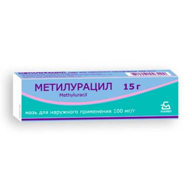 Borisov ZMP Methyluracil Ointment 100mg/g 15g