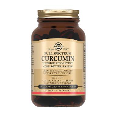 Solgar Curcumin Capsules, Dietary Supplement, 30 Capsules