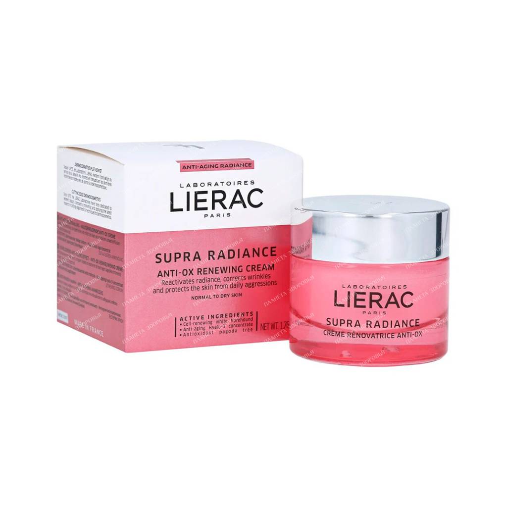 Lierac SUPRA RADIANCE CREME RENOVATRICE ANTI-OX, 50 ml