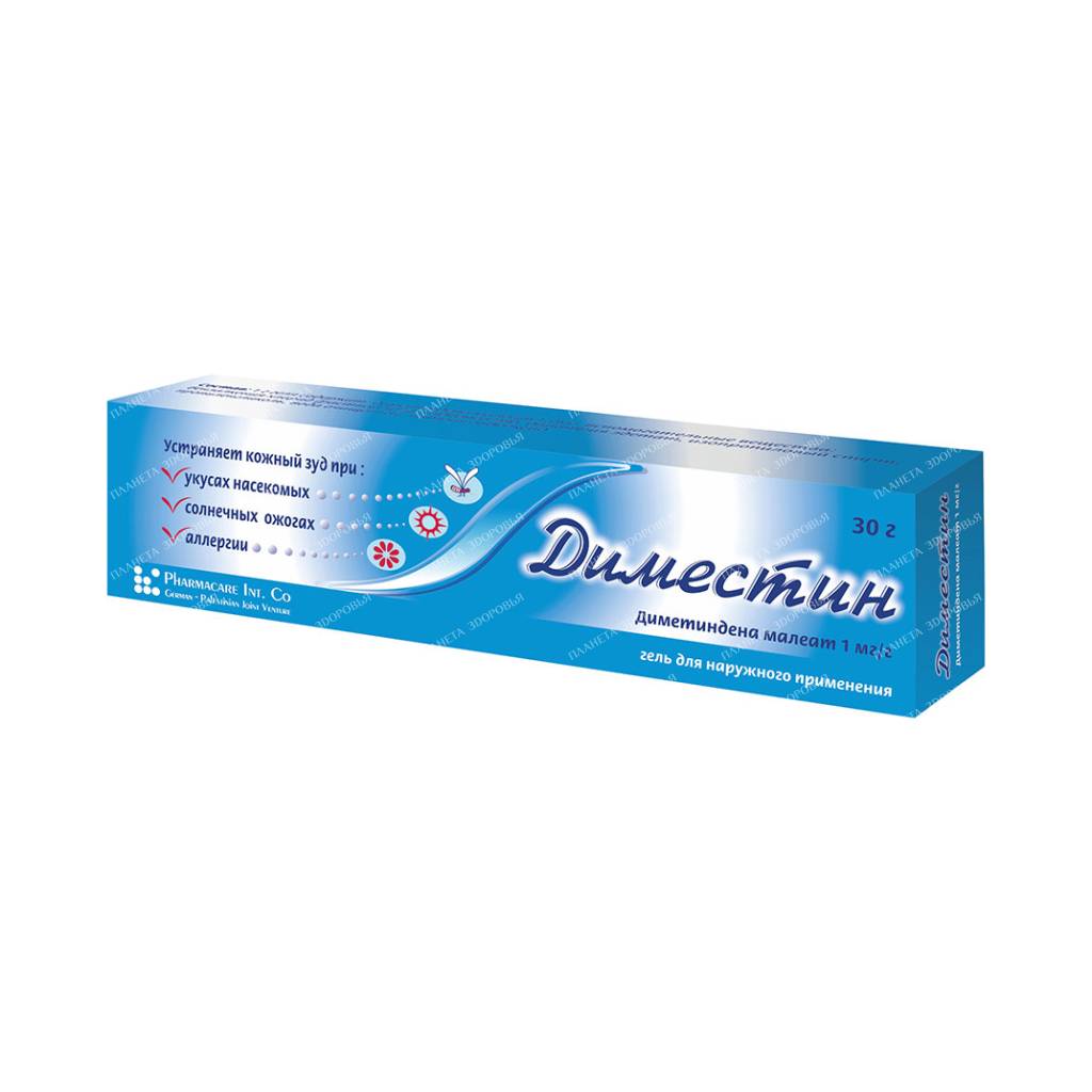 Dimestin gel 1mg/g 30g №1