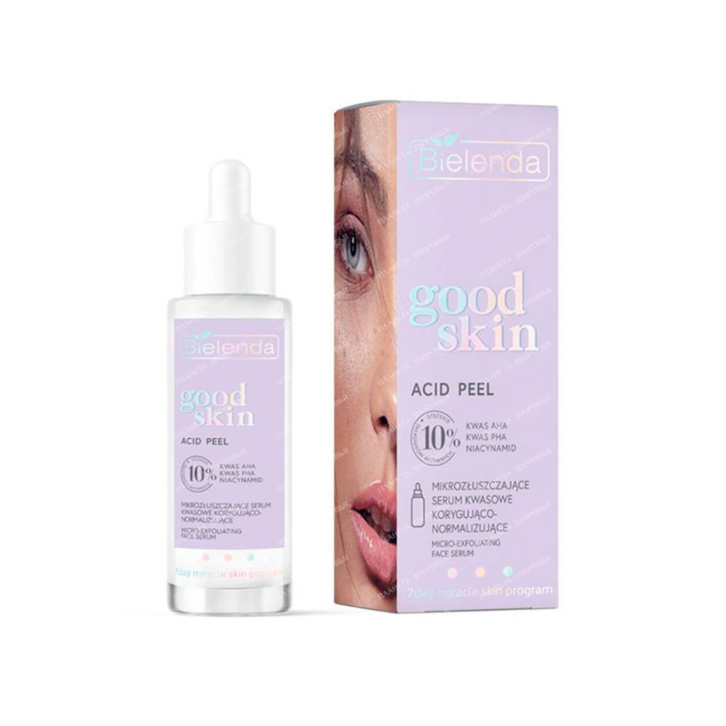BIELENDA GOOD SKIN ACID PEEL Exfoliating and correcting facial acid peeling with AHA-PHA acids 30g
