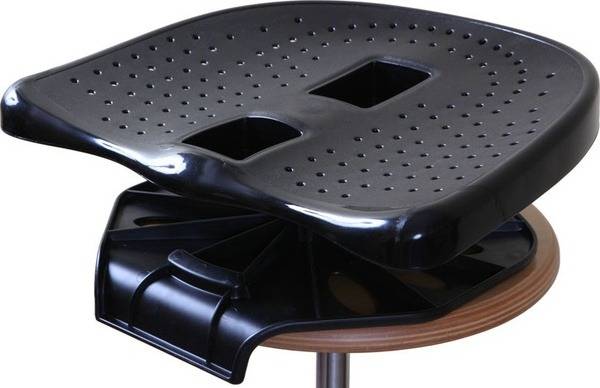 Mobile Seat Orthopedic Posture Corrector, Dark Gray, Universal