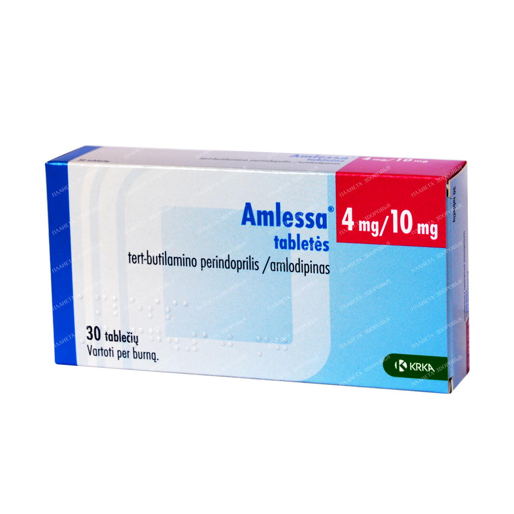 Amlessa tablets 4mg/10mg №10x3