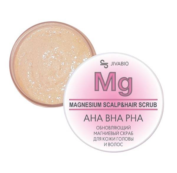 Jivabio AHA BHA PHA Magnesium Scalp Scrub: Anti-Hair Loss & Deep Exfoliation (300g)