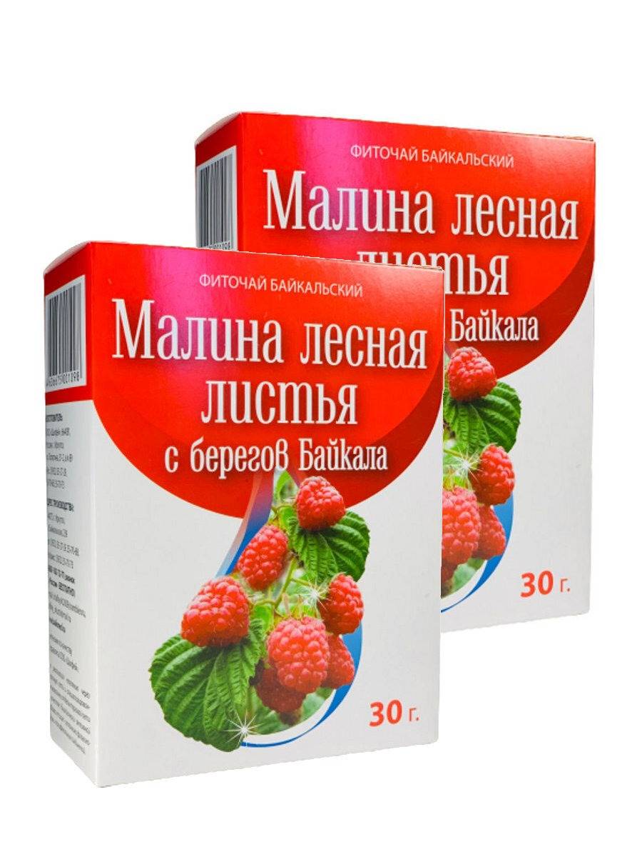 Raspberry Leaf Tea Bags (60g, 2 Bags) - Baikal Phytotea