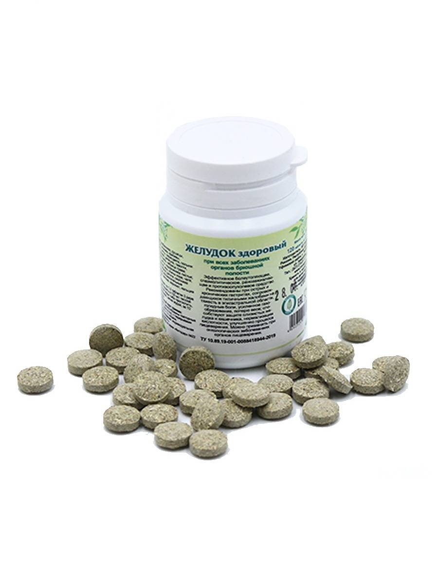 Healthy Stomach Herbal Tablets for Gastritis & Ulcers - Gordeev's "Path to the Temple" - 90 Tablets