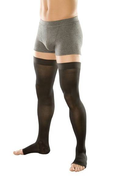Ergoforma Compression Socks (Black, 20-30 mmHg, 2 Pack)
