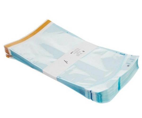 Sterile Self-Adhesive Pouches (100 Pack) for Steam/Gas Sterilization - 250x400mm