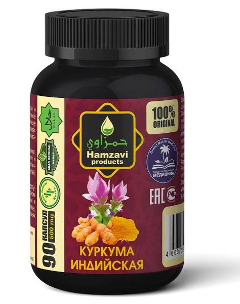 Curcumin Capsules 500mg (90 Count)