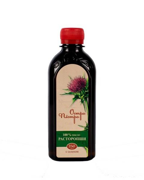 Milk Thistle Oil, Ostro Pestro 250ml