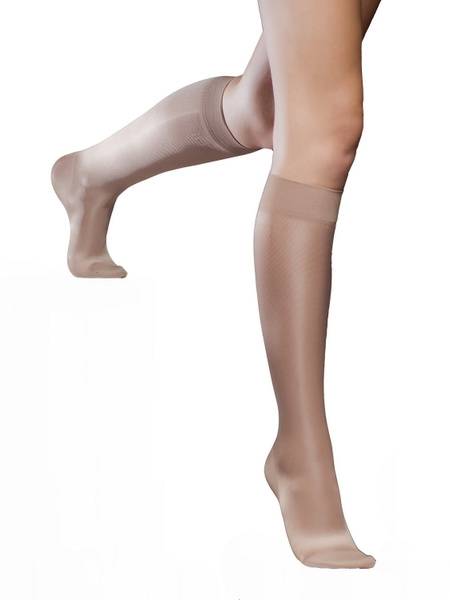 Filorosso Compression Socks Beige, 1st Class Compression, 1 Pair