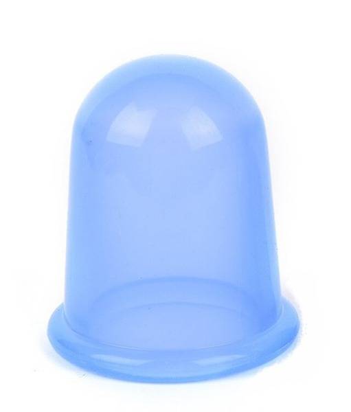 Silicone Vacuum Massage Cup Blue
