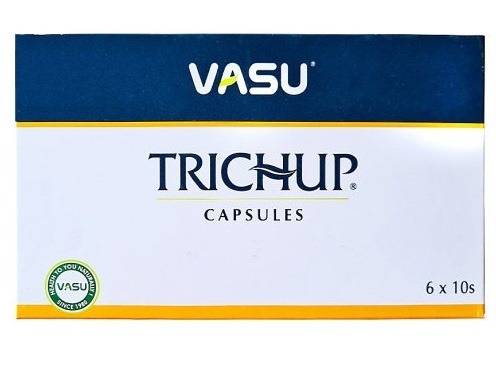 Trichup Hair Fall Capsules (60 Count) - Vasu