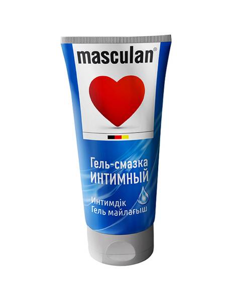 Masculan Intimate Moisturizing Lubricant Gel 50 ml, Water-Based, with Prophylactic Effect