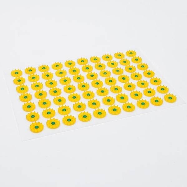 Kuznetsov Applicator (70 Spikes), Spantex, Yellow, 23x32cm