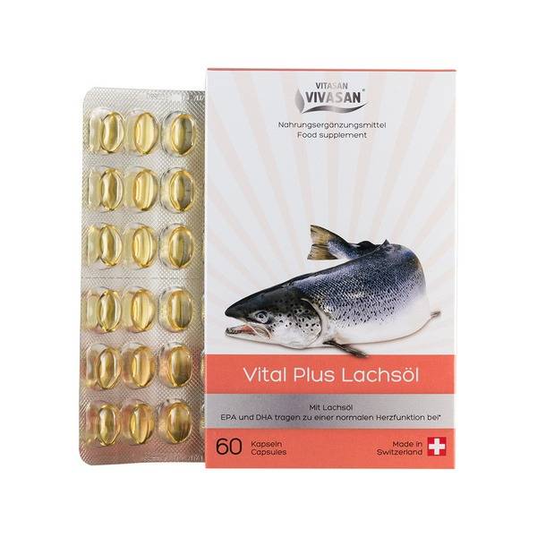 Vivasan Vital Plus Salmon Oil Capsules