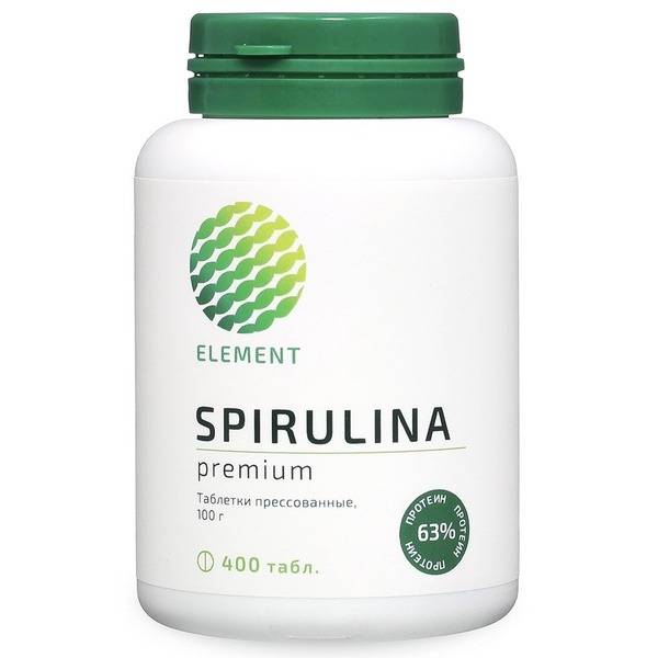Spirulina Tablets - High-Grade, 400 x 250mg (1-Month Supply)