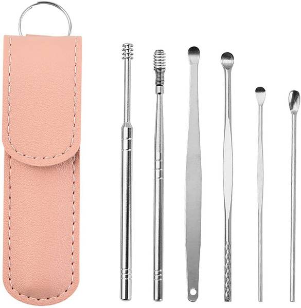 Sun Protect film Ear and Nose Cleaning Tool Set, 6 Pieces