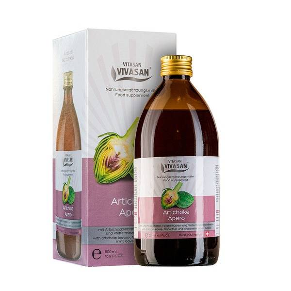 Vivasan Artichoke Liver, Stomach & Intestine Syrup (500ml)