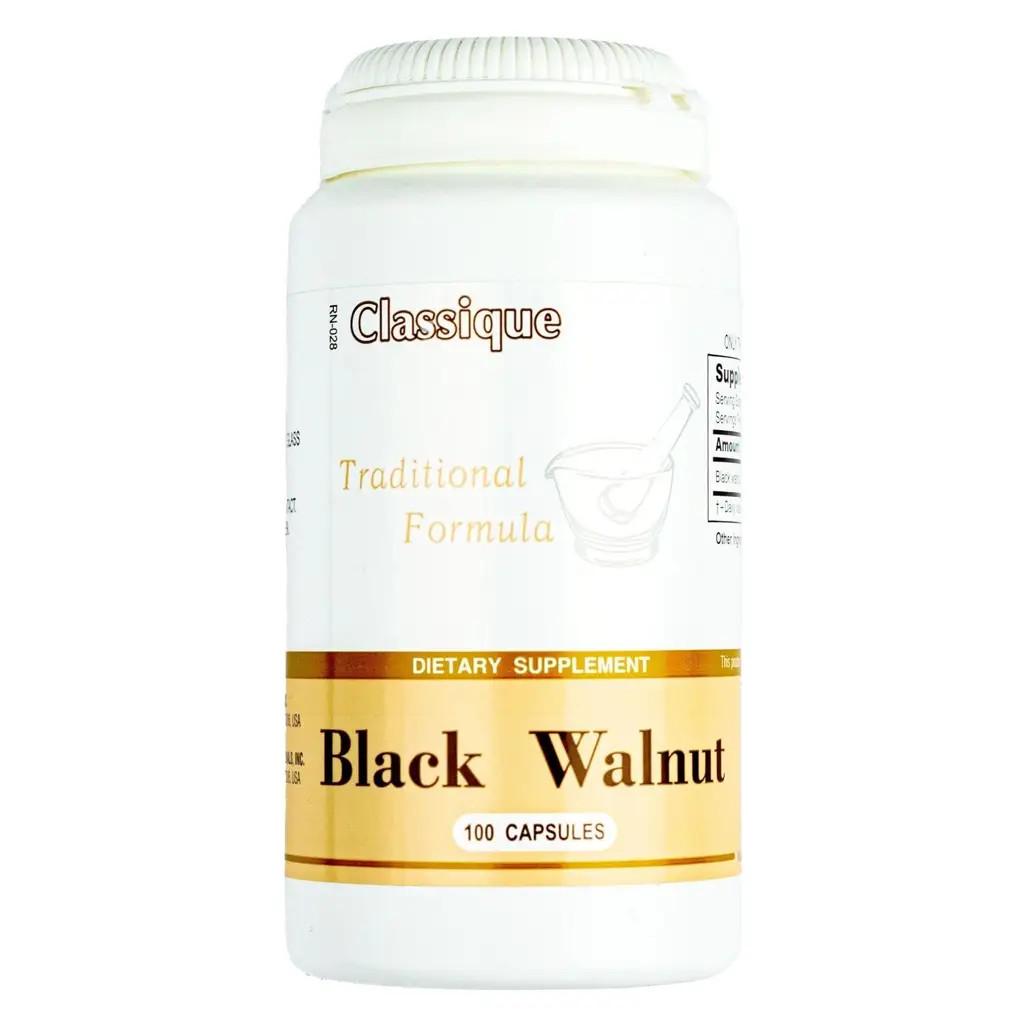 Santegra Black Walnut Capsules 100 Count #1