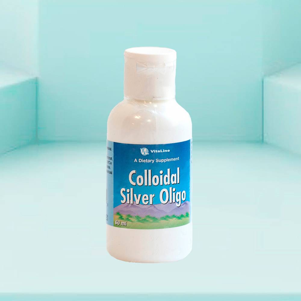 Colloidal Silver Oligo Vitaline - 60 ml Liquid for Internal and External Use #4