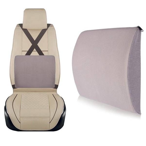 Orthopedic Memory Foam Cushion for Back and Lumbar Support 25x29 cm