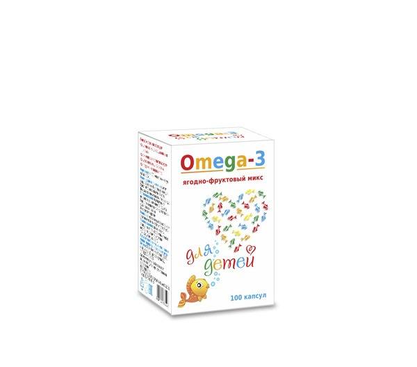 Kids Omega-3 Blend 500mg x 100 Capsules