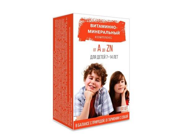 Kids' Multivitamin & Mineral Supplement (Ages 7-14) - 60 Tablets