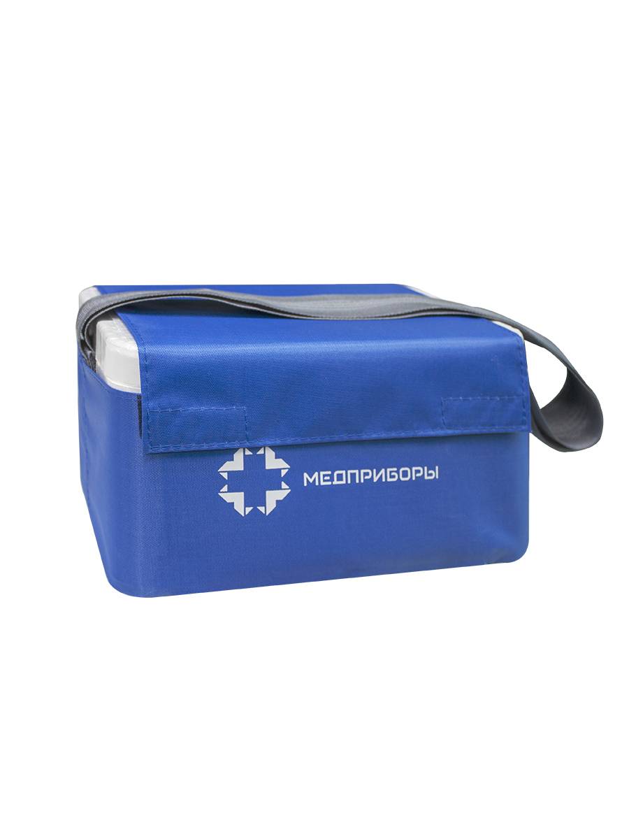 Medpribory TM2 1.5L Horizontal Blue Medical Cooler #3