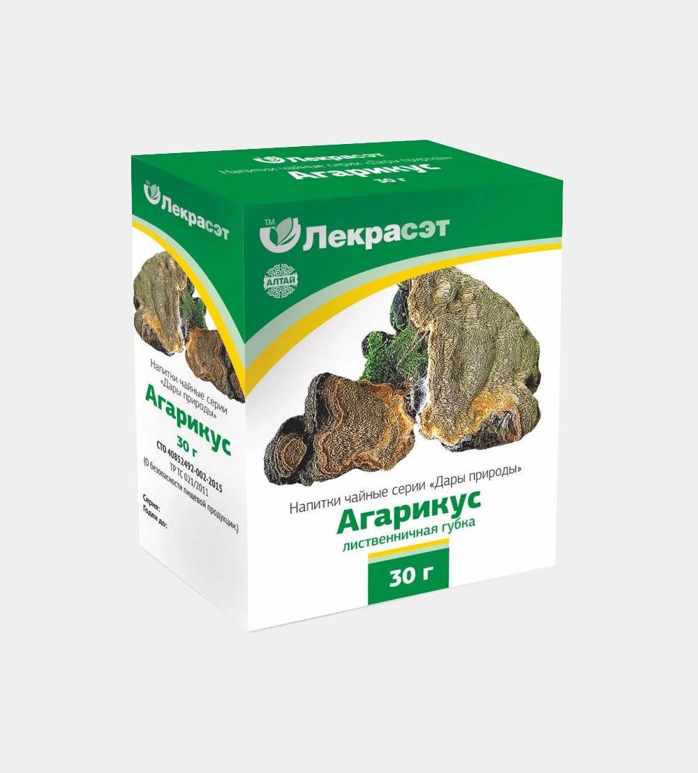 Agaricus (Larch Sponge) Extract, 30g (Lekra-SET)