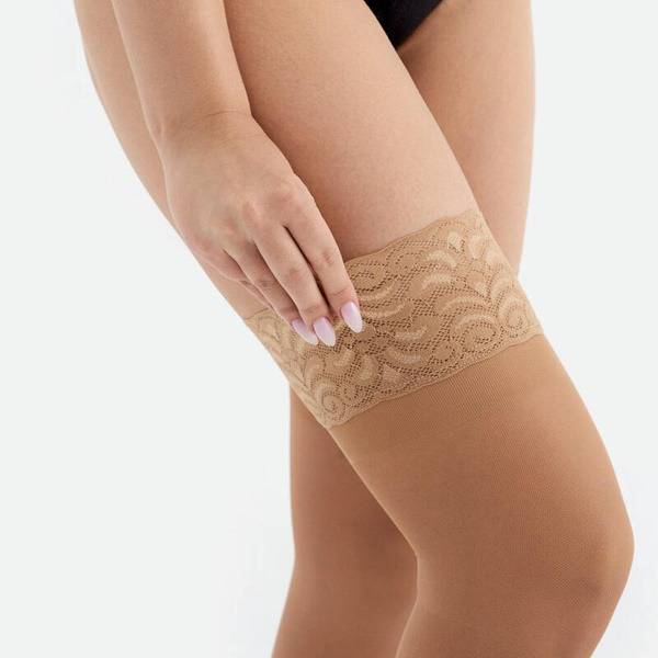 Venoteks Beige Compression Stockings, Class 2