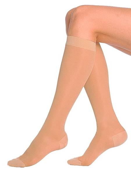 Medcompress Compression Socks Beige, 1st Class Compression, 1 Pair