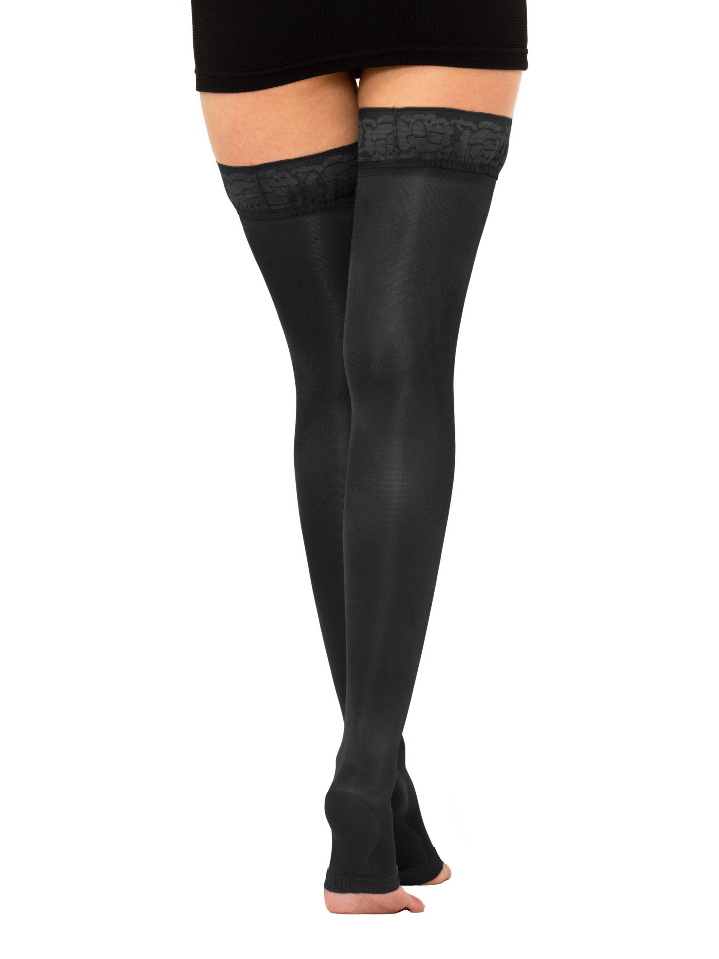 Medcompress Compression Stockings Black, 2nd Compression Class, 1 Pair #2