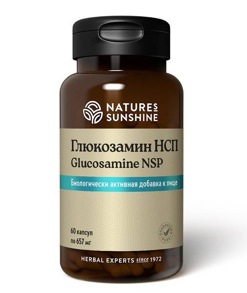 Nature's Sunshine Glucosamine NSP, 60 Capsules
