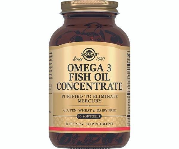 Solgar Omega-3 Fish Oil Concentrate - 60 Capsules