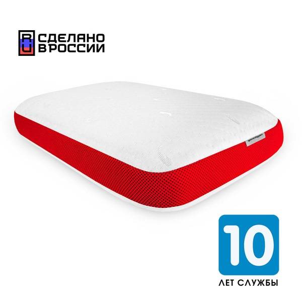 Prosto Podushka No. 3 Memory Foam Orthopedic Pillow 60x40x11 cm