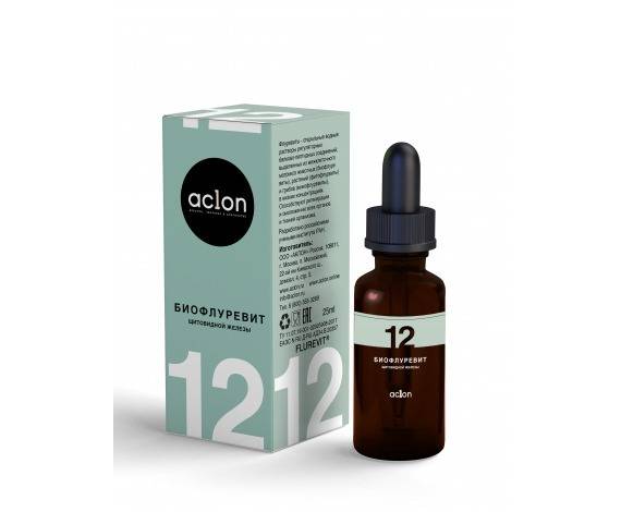 Bioflurivit 12 Aclon: Thyroid Support for Adults & Children
