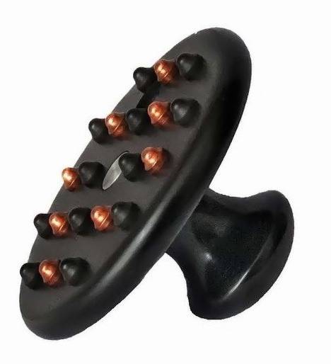 Ebony Disc Body Massager (11cm) - Golden Ratio Design