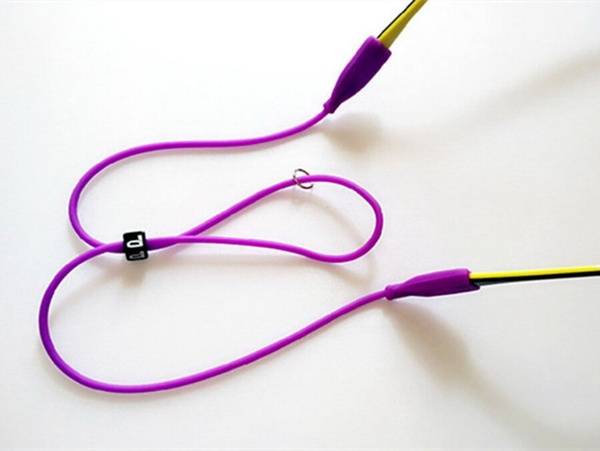 DISVET Adjustable Eyeglass Holder, Purple, 50 cm